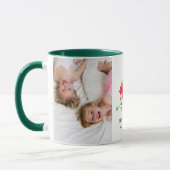 Christmas Elmo | Bester Vater - Foto Tasse (Links)