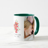 Christmas Elmo | Bester Vater - Foto Tasse (VorderseiteRechts)