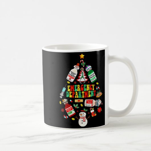 Christmas Emergency Room Er Rn Nurse Department He Kaffeetasse (Rechts)