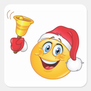 **CHRISTMAS EMOJI** STICKER SAGEN: "MERRY CHRISTMA