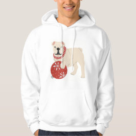 Christmas English Bulldog Hoodie