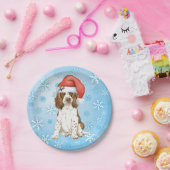 Christmas English Springer Spanisch Paper Plate Pappteller (Party)
