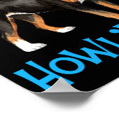 Christmas Entlebucher Poster (Ecke)