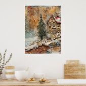 Christmas Ephemera Poster (Küche)