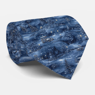Christmas Eve Golf Course Necktie Krawatte