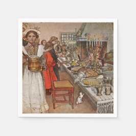 Christmas Eve Julaftonen Serviette