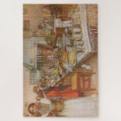Christmas Eve Julaftonen von Carl Larsson Puzzle (Vertikal)