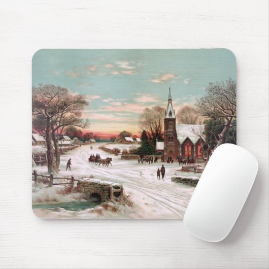 Christmas Eve Mousepad (Mit Mouse)