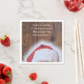 Christmas Eve Napkin Serviette (Beispiel)