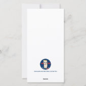 Christmas Express - Joyeux Noël Feiertagskarte (Rückseite)