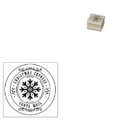 Christmas Express Red Classic Gummistempel (Stempel)