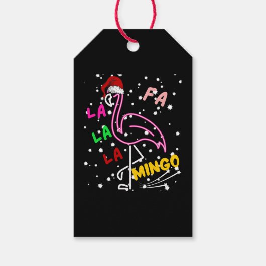 Christmas Fa la la la la mingo Essential Geschenkanhänger (Vorderseite)