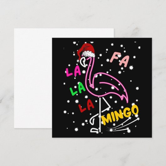 Christmas Fa la la la la mingo Essential Mitteilungskarte (Vorne/Hinten)