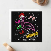 Christmas Fa la la la la mingo Essential Mitteilungskarte (Vorderseite/Rückseite Beispiel)