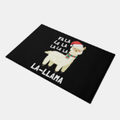Christmas Fa La Llama Essential Fußmatte (Schrägansicht)