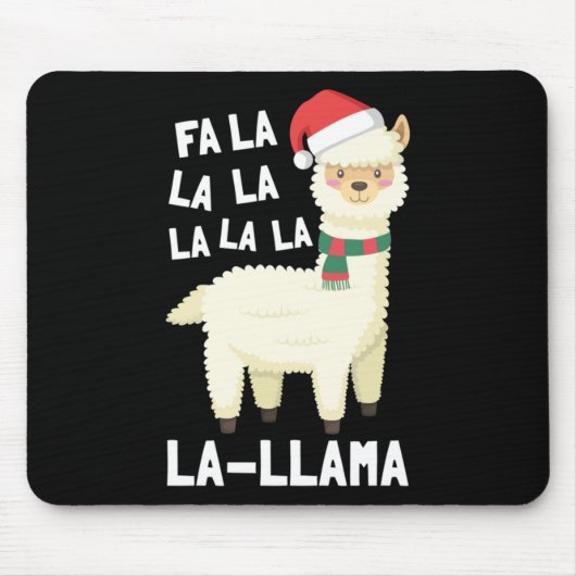 Christmas Fa La Llama Essential Mousepad (Vorne)