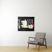 Christmas Fa La Llama Essential Wandteppich (Beispiel (Horizontal))