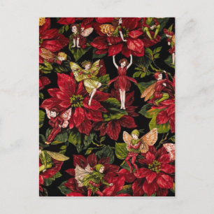 CHRISTMAS FAIRIES FEIERTAGSPOSTKARTE