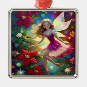 Christmas Fairy Collection - Ash Blonde Hair Ornament Aus Metall
