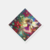 Christmas Fairy Collection - Ash Blonde Hair Serviette (Ecke)