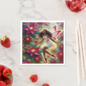 Christmas Fairy Collection - Auburn Natural Hair Serviette (Beispiel)