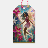 Christmas Fairy Collection - Cornrows Braids Hair Geschenkanhänger (Rückseite)