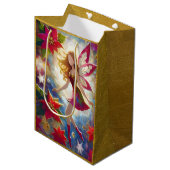 Christmas Fairy Collection - Ginger Hair Mittlere Geschenktüte (Vorderseite Schrägansicht)