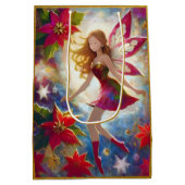 Christmas Fairy Collection - Ginger Hair Mittlere Geschenktüte (Rückseite)