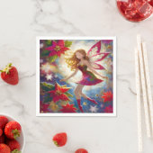 Christmas Fairy Collection - Ginger Hair Serviette (Beispiel)