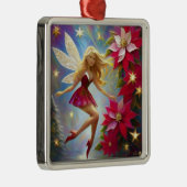 Christmas Fairy Collection - Honey Blonde Hair Ornament Aus Metall (Rechts)