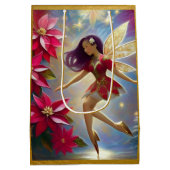 Christmas Fairy Collection - Reddish Brown Hair Mittlere Geschenktüte (Rückseite)