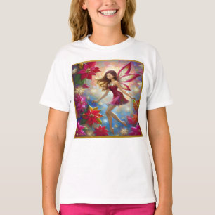Christmas Fairy Collection - Reddish Brown Hair T-Shirt