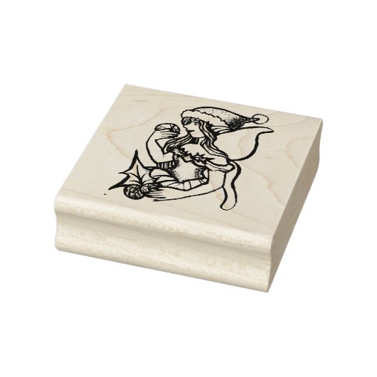 Christmas Fairy Gummistempel (Stempel)