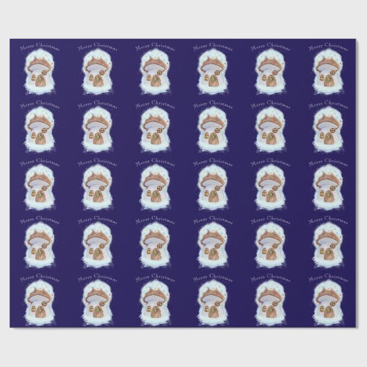 Christmas fairy house geschenkpapier (Flach)