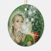 Christmas Fairy Keramik Ornament (Links)