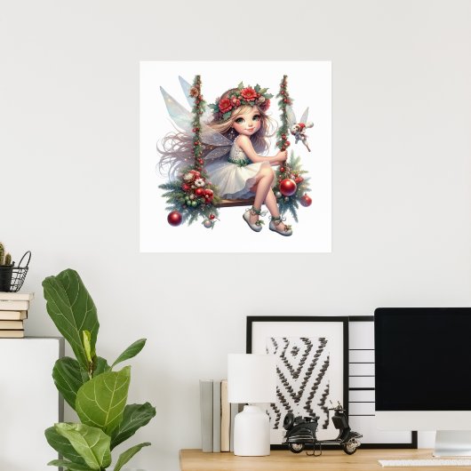 Christmas Fairy Poster (Heimbüro)