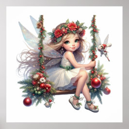 Christmas Fairy Poster