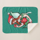 Christmas Fairy Sherpadecke (Vorderseite (Horizontal))
