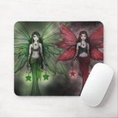 Christmas Fairy Sisters Mousepad (Mit Mouse)