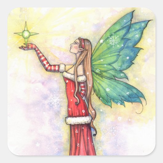 Christmas Fairy Stickers von Molly Harrison (Vorderseite)