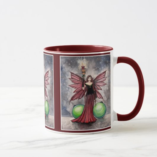 Christmas Fairy Tasse von Molly Harrison (Rechts)