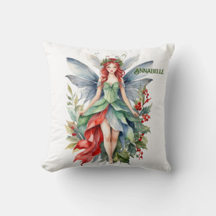Christmas Fairy Throw Kissen