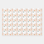 Christmas Fairy Tree Gingerbread Man Geschenkpapier Set (Vorderseite 3)