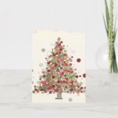 Christmas Fairy Watercolor Art Greetings Karte (Rückseite)