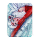 Christmas Fairy Weisheit Postcard von Renee Lavoie Magnet (Vertikal)