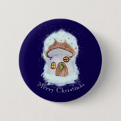 Christmas Fairytale House Button (Vorderseite)
