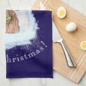 Christmas Fairytale House Geschirrtuch (Viertel Falte)