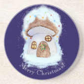 Christmas Fairytale House Getränkeuntersetzer (Vorne)