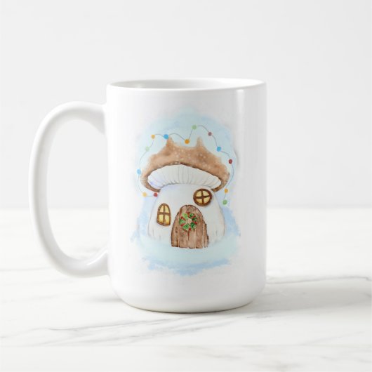 Christmas Fairytale House Kaffeetasse (Links)
