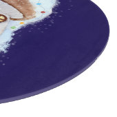 Christmas Fairytale House Schneidebrett (Ecke)